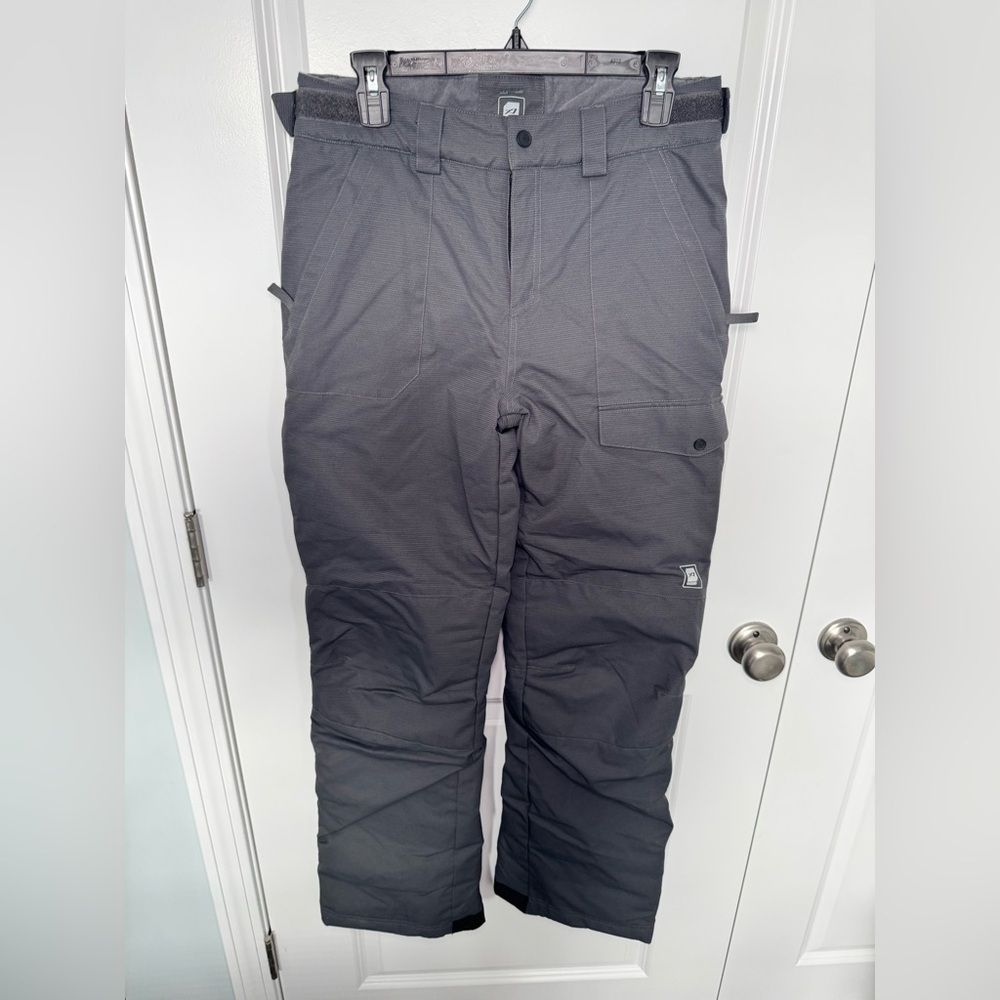 Orage Unisex Kids Insulated Gray Snow Pants Size XXL (16)